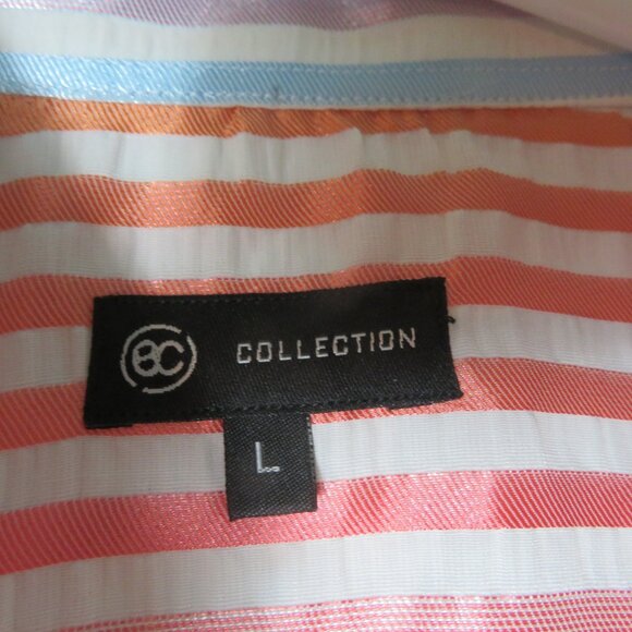 BC Collection LS Shirt Striped Size Large NWT - Picture 6 of 6